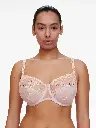 Soutien-gorge armatures en 3 parties enveloppant CHANTELLE "Champs Elysées" C26010 - Rose Nymphéa Multico A30