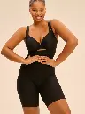 Combinaison gainante shapewear buste ouvert SIMONE PERELE "Story" 1F6531 - Noir 015