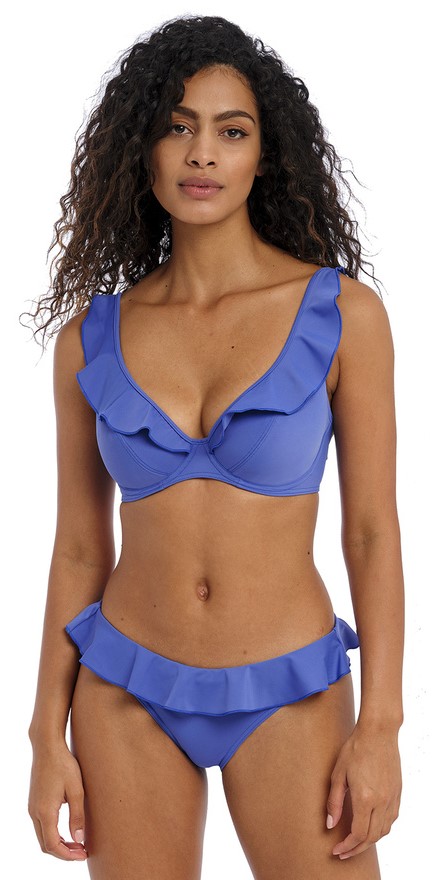 Haut de Bikini armaturé à volants FREYA "Jewel Cove" AS7230 - Plain Azure PLE (80, E)