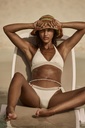 Bikini 2 pièces BANANA MOON "Damomadia Marany" - Ecru MDZ11