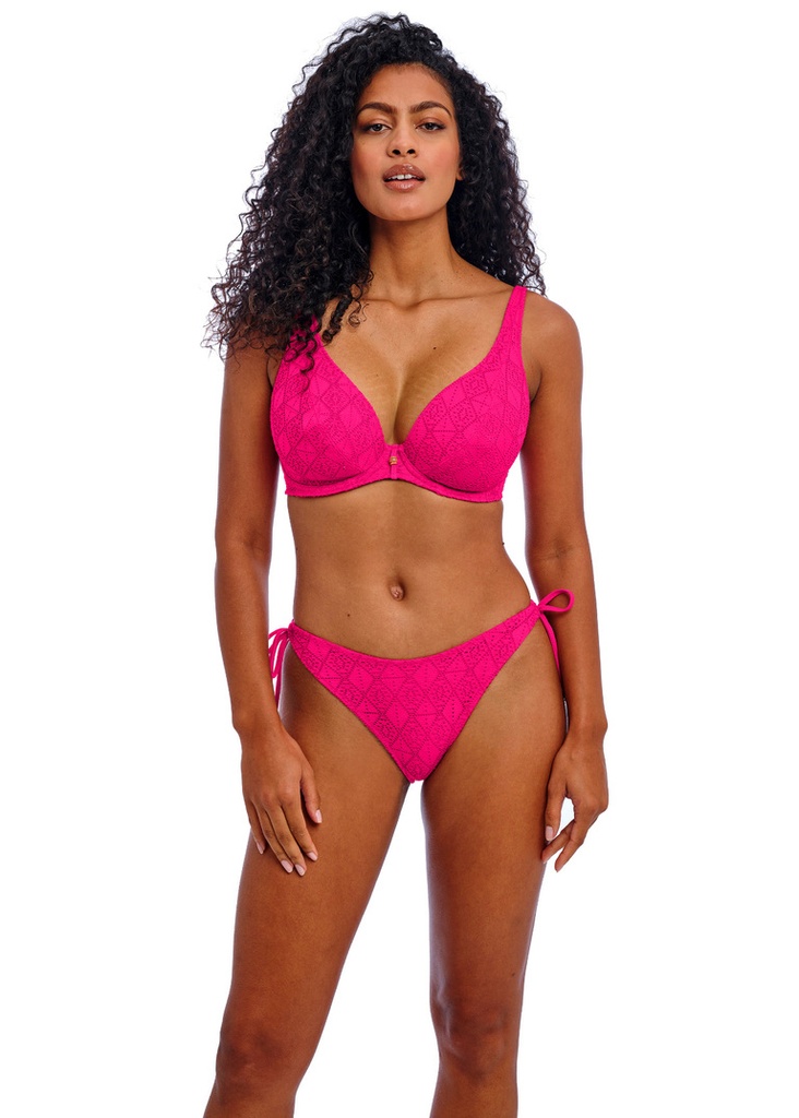 Haut de Bikini armaturé décolleté plongeant FREYA "Nomad Nights" AS205413 - Fuchsia FUA