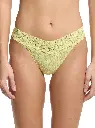 String dentelle stretch HANKY PANKY "Original Rise Thong" 4811P - It's Bananas ITBY