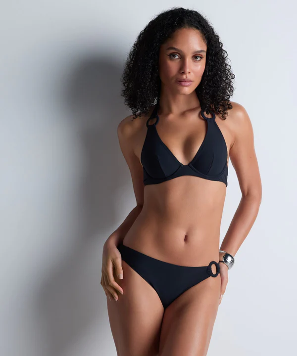 Haut de Bikini triangle avec armatures AUBADE "Summer Essence" 4R12 - Black BLAK