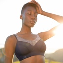 Soutien-gorge de sport sans armatures ANITA ACTIVE Firm Support "PanAlp Wool" 5555 - Anthracite Mélange 472