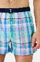 Caleçon américain homme avec maintien 100% coton bio ARTHUR "Le Club" CSP - Multi 1157E25
