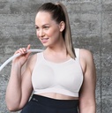 Soutien-gorge de sport sans armatures bonnets profonds ANITA ACTIVE "Extrême Control Plus" 5567 - Blanc 006