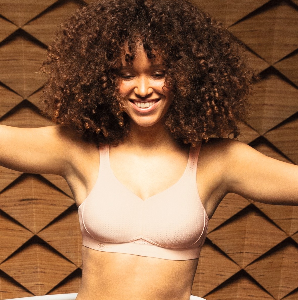 Soutien-gorge de sport sans armatures ANITA ACTIVE Maximum Support "Performance" 5566 - Rose Elégant 107