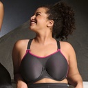Soutien-gorge de sport avec armatures ANITA ACTIVE Maximum Support "Performance WireX" 5599 - Anthracite Pink 481