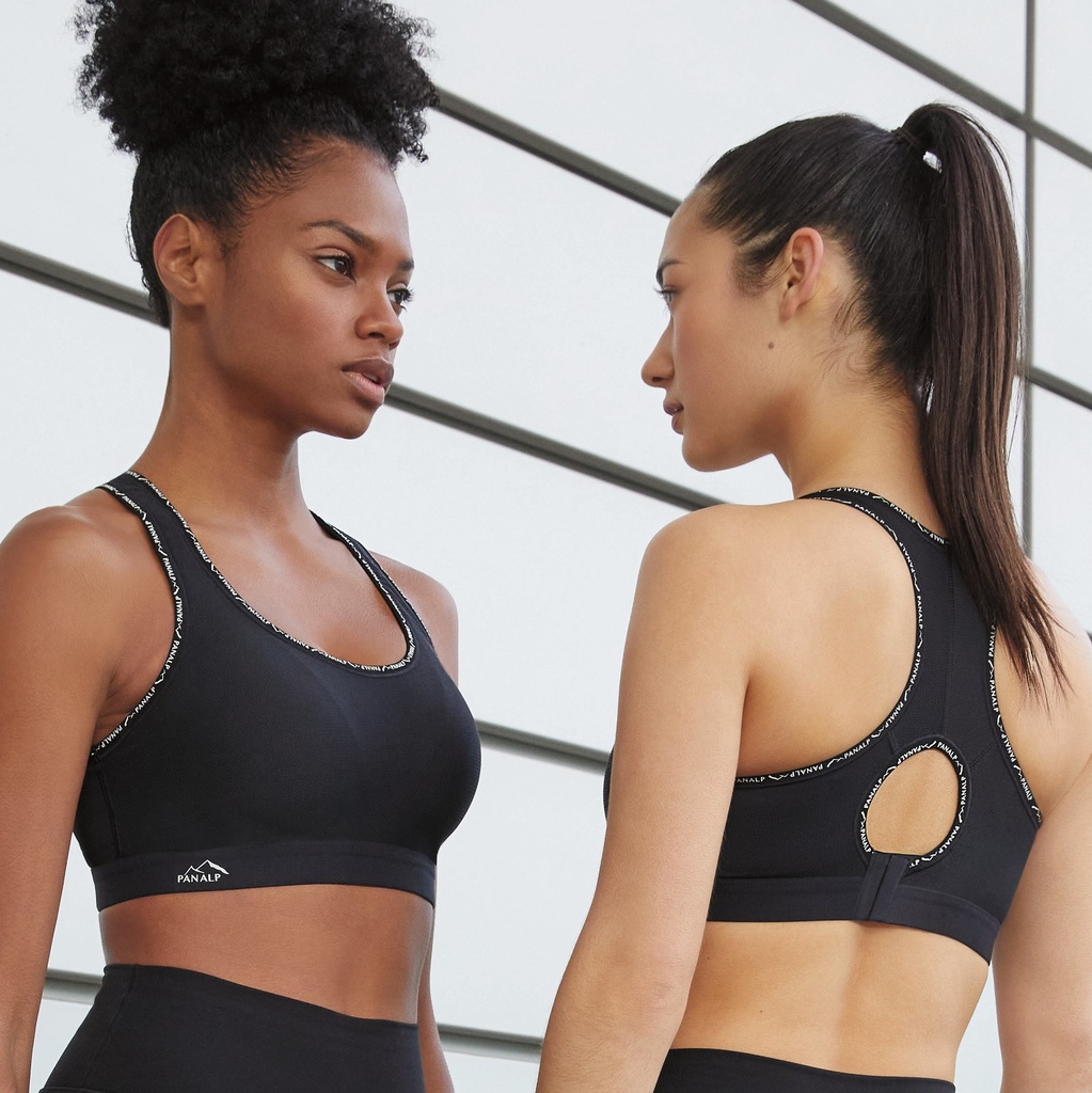 Soutien-gorge de sport sans armatures ANITA ACTIVE Firm Support "Panalp Delta Top" 5562 - Noir 001