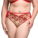 Culotte Taille Haute DITA VON TEESE "Rosewyn" D21044 - Flame  (bis)
