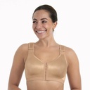 Soutien-gorge bandage de compression LymphOFit ouverture devant ANITA CARE "London" 1100 - Sand 007
