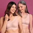 Soutien-gorge pour prothèse à coques sans armatures ANITA  CARE "Essential Lace" 4700X - Bois de Rose 596