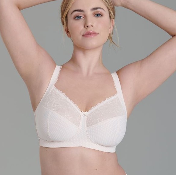 Soutien-gorge sans armatures  ANITA ROSA FAIA "Eloise" 5296 - Rose 574 (90, B)