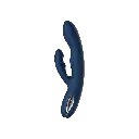 Vibromasseur double stimulation & tête pulsée au point G SVAKOM "Aylin" - Bleu Foncé