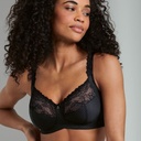 Soutien-gorge sans armatures  ANITA ROSA FAIA "Eloise" 5296 - Noir 001