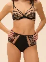 Culotte Taille Haute SIMONE PERELE "Romance" 1G2770 - Light Tatoo 024