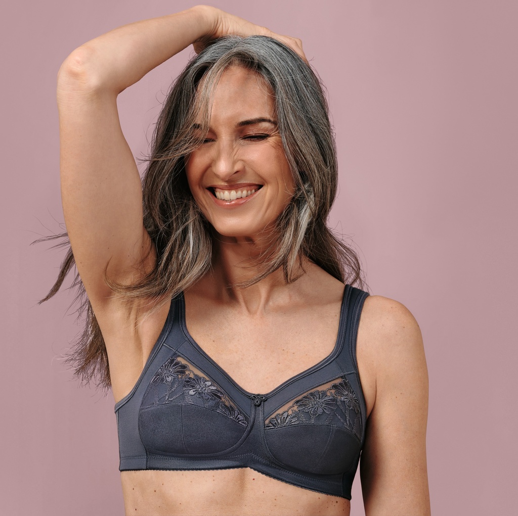 Soutien-gorge pour prothèses sans armatures ANITA CARE "Safina" 5349X - Bleu Ombré 463 (90, A)