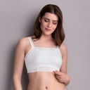 Top-bandeau à positionner sur le soutien-gorge ANITA CARE "Fleur" 0600 - Blanc 006