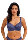 Soutien-gorge avec armatures classique WACOAL "Eglantine" WEBFA662 - DArk Azure DAU
