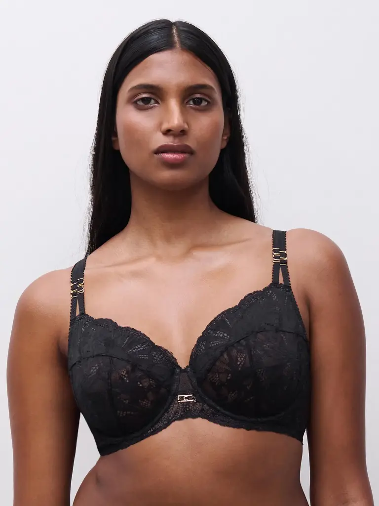 Soutien-gorge avec armatures enveloppant CHANTELLE "Muse" C19YM0 - Noir 011