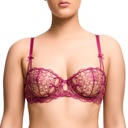 Soutien-gorge avec armatures DITA VON TEESE "Harlow" D59062 - Pinot Noir