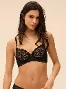 Soutien-gorge corbeille SIMONE PERELE "Précieuse" 1G3330 - Noir 015