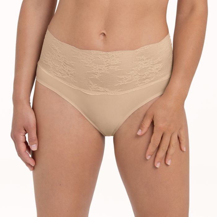 Slip taille haute ANITA "Essential Lace" 1304 - Desert 753