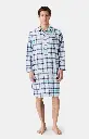 Chemise de nuit en pilou ARTHUR "Grand-Père Logan" CGP - Glace ENZOH25