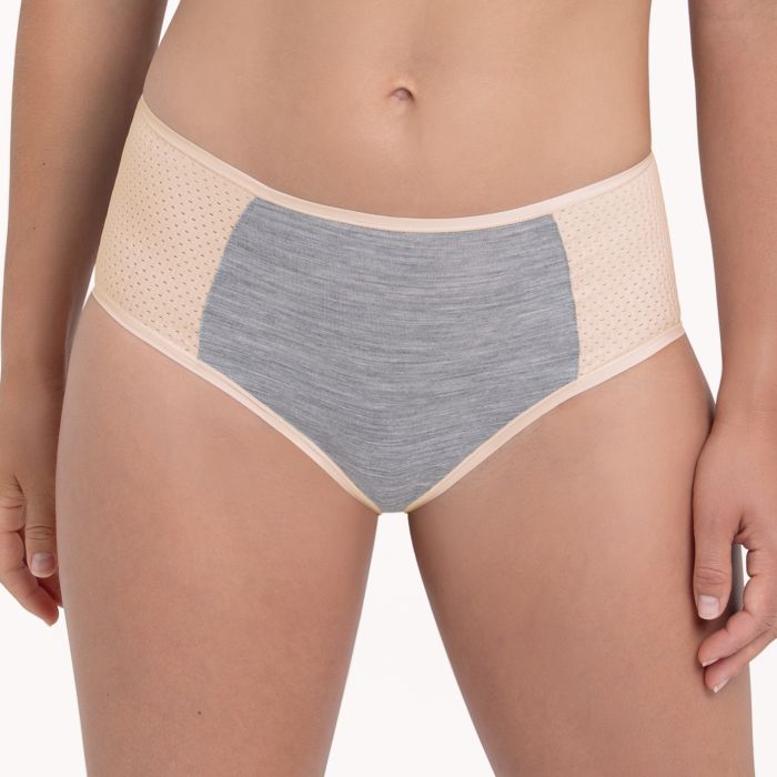Shorty de sport respirant taille haute ANITA ACTIVE "Panalp Wool"1656 - Rose Elégant Mélange 778