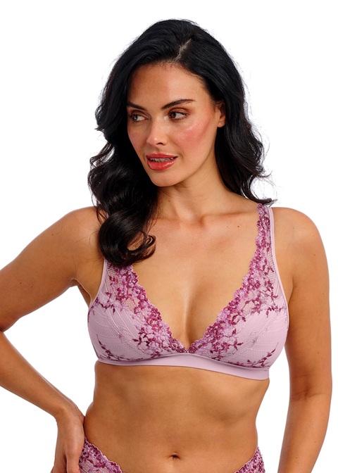 Soutien-gorge sans armatures WACOAL "Embrace Lace" WA852191 - Keepsake Lilac Multi 595 (85)