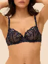 Soutien-gorge corbeille SIMONE PERELE "Wish" 12B330 - Saphir 556