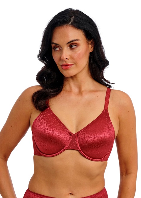 Soutien-gorge avec armatures WACOAL "Back Appeal" WA855303 - Regina Red 643 (85, C)