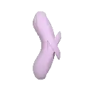 Stimulateur clitoridien chauffant avec manchon de doigt amovible SVAKOM "Echo 2" - Pink Lilac 