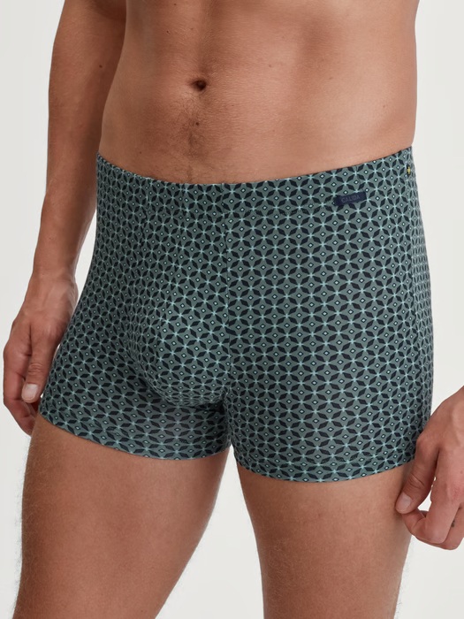 Boxer homme fantaisie tencel & coton CALIDA "Focus Trend" 26487 - Dark Glen 549 (S)