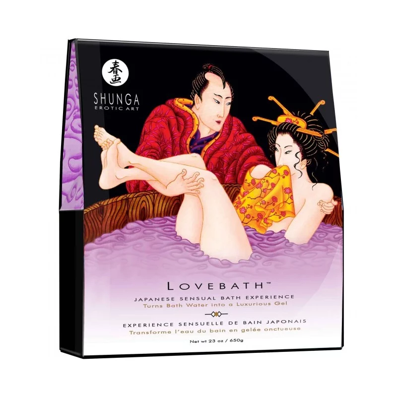 Sels de bain SHUNGA "Love Bath" 575g - Lotus Sensuel