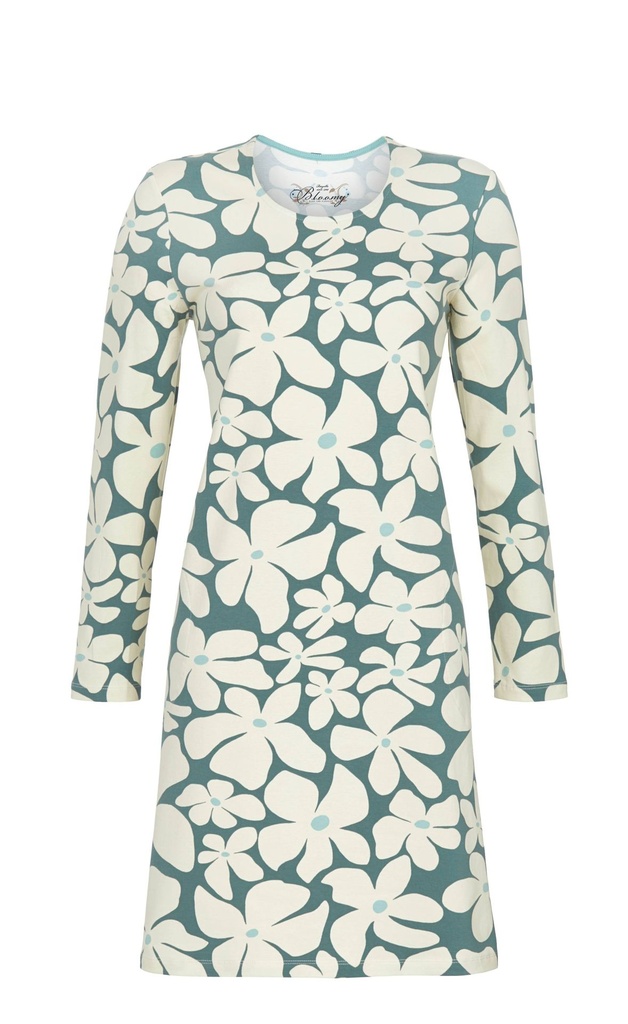 Chemise de nuit 95cm RINGELLA "Fleur Moderne" 5551001 - Atlantique Nord 579