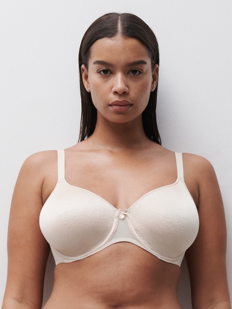 Soutien-gorge spacer enveloppant CHANTELLE EASY FEEL "Norah" C13FN3 - Talc 0NL (80, B)