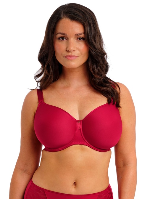 Soutien-gorge armaturé spacer moulé FANTASIE "Rebecca Essentials" FL101310 - Rouge RED (80, D)
