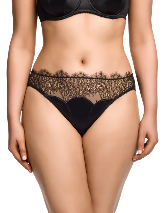 Slip DITA VON TEESE "Esther" D22071 - Noir