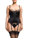 Guêpière DITA VON TEESE "Esther" D47071 - Noir