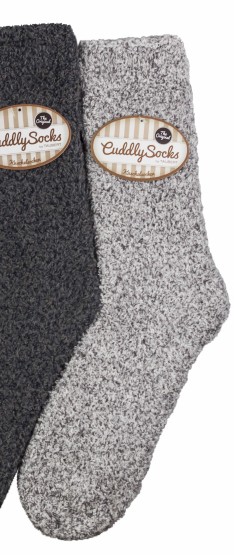 Chaussette d'intérieur TAUBERT "Men's" 733905-588 - Middle Grey Mel. 9142