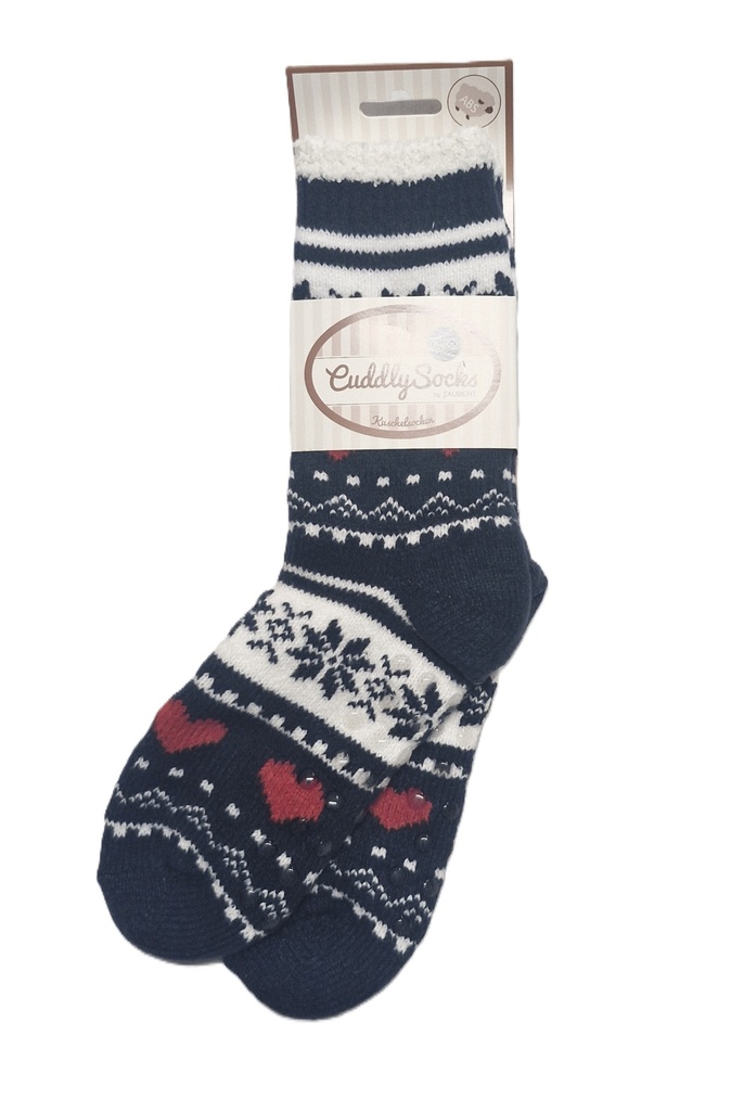 Chaussette anti-dérapante TAUBERT "Hollidays" 752205-588 - Navy Rosso 4898