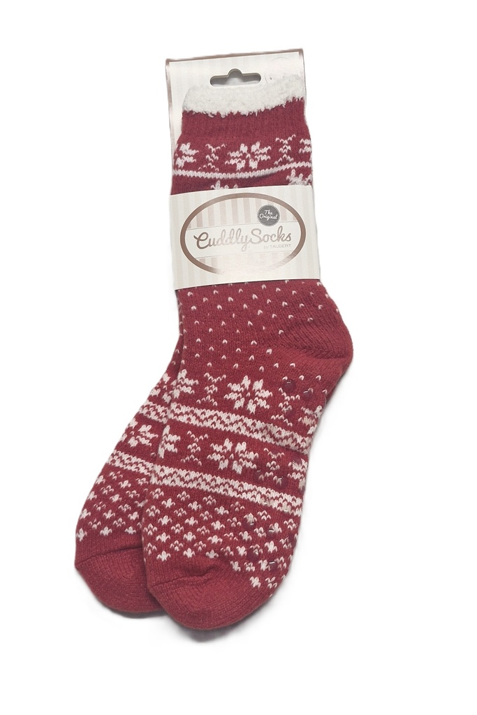 Chaussette anti-dérapante TAUBERT "Hollidays" 752205-588 - Rosso 6683