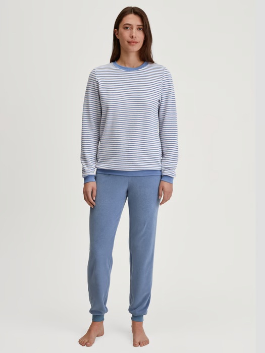 Pyjama long dame CALIDA "Soft Dreams" 41693 - Scandinavian 384 (XS)
