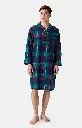 Chemise de nuit en pilou ARTHUR "Grand-Père Thomas" CGP - Marine TOMAH25