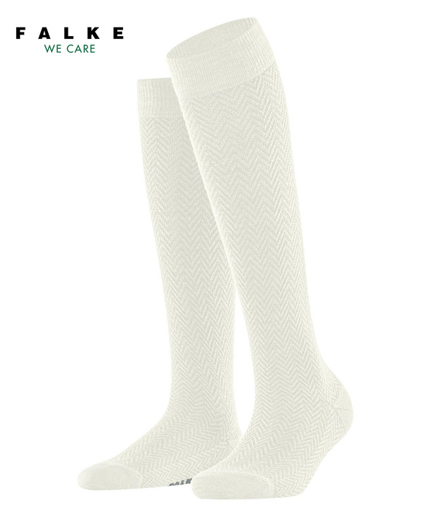 Chaussettes 3/4 Femmes Fantaisie FALKE "Fale Estate" 46673 - Offwhite 2040