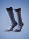 Chaussette homme fantaisie LOIC HENRY "Miroir" KSJ003U - Vibrations