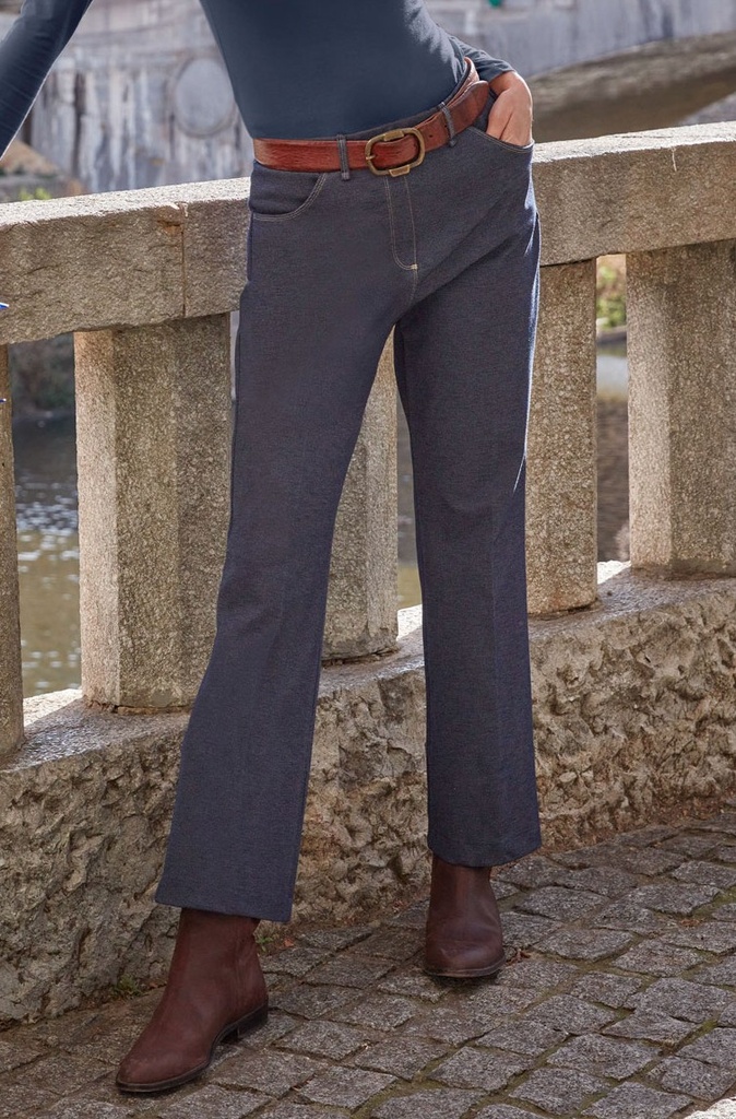 Pantalon JANIRA "FL Smart Jeans" 1025730 - Bleu Jeans