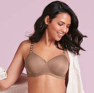 Soutien-gorge à coques pour prothèses ANITA CARE "Tonya Flair" 4706X - Dusty Rose 741 (85, A)