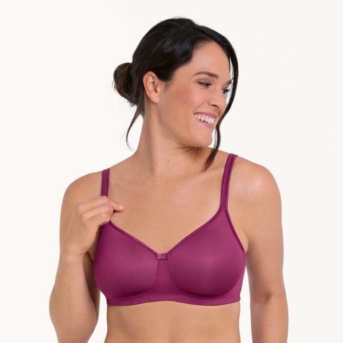 Soutien-gorge pour prothèses à coques sans armatures ANITA CARE "Tonya" 5706X - Purple Wine 252 (85, A)